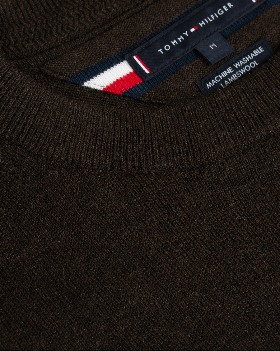 Heren | Truien | Tommy Hilfiger | Lambswool Crew Neck Delicioso Heather