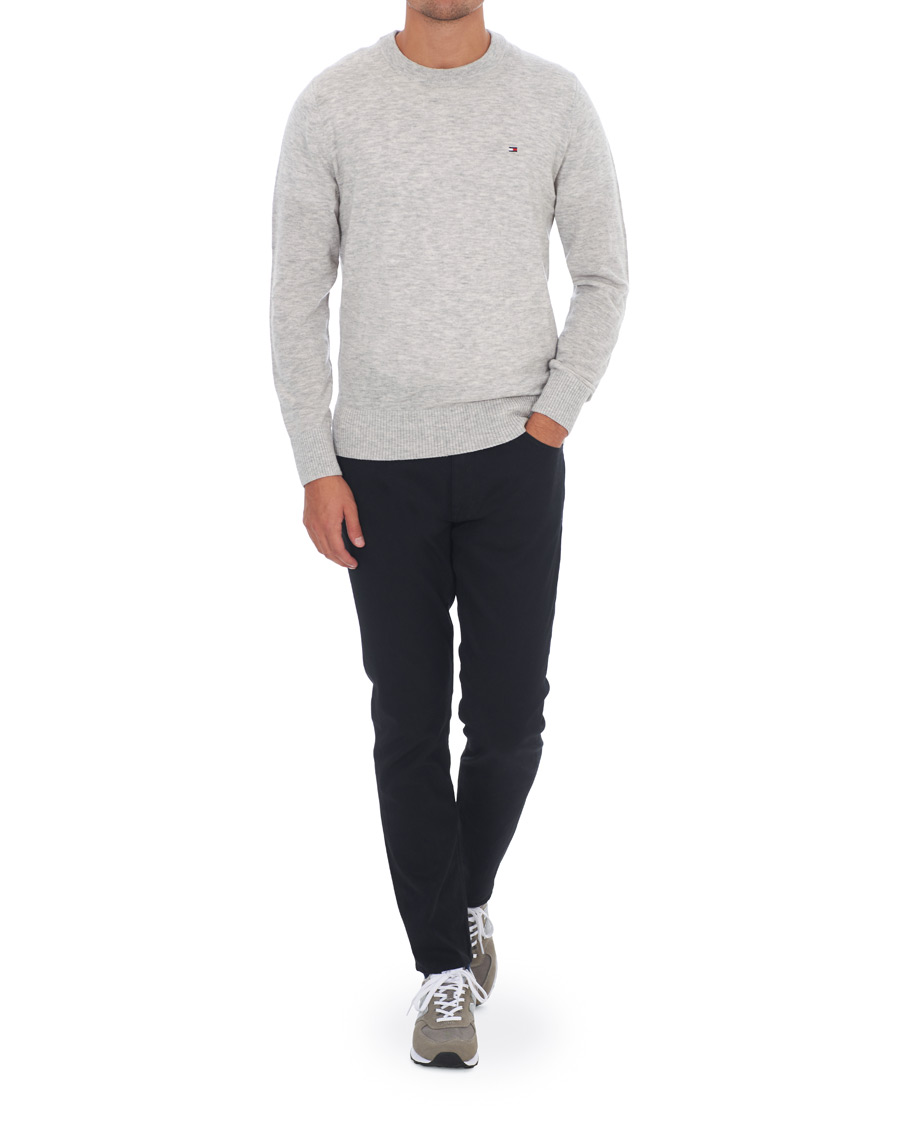Heren | Truien | Tommy Hilfiger | Lambswool Crew Neck Cloud Heather