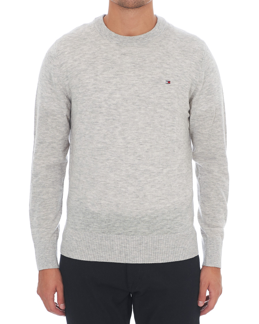 Heren | Truien | Tommy Hilfiger | Lambswool Crew Neck Cloud Heather