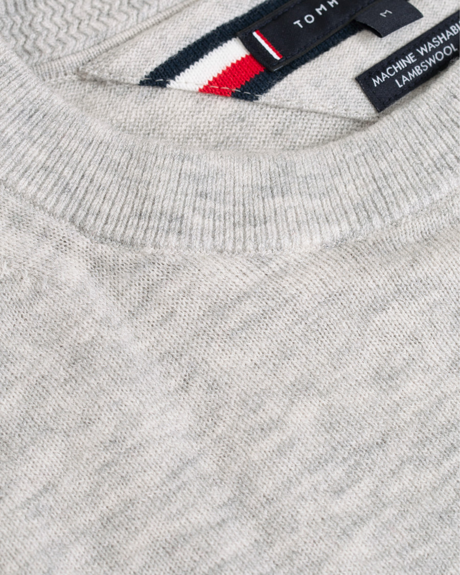 Heren | Truien | Tommy Hilfiger | Lambswool Crew Neck Cloud Heather