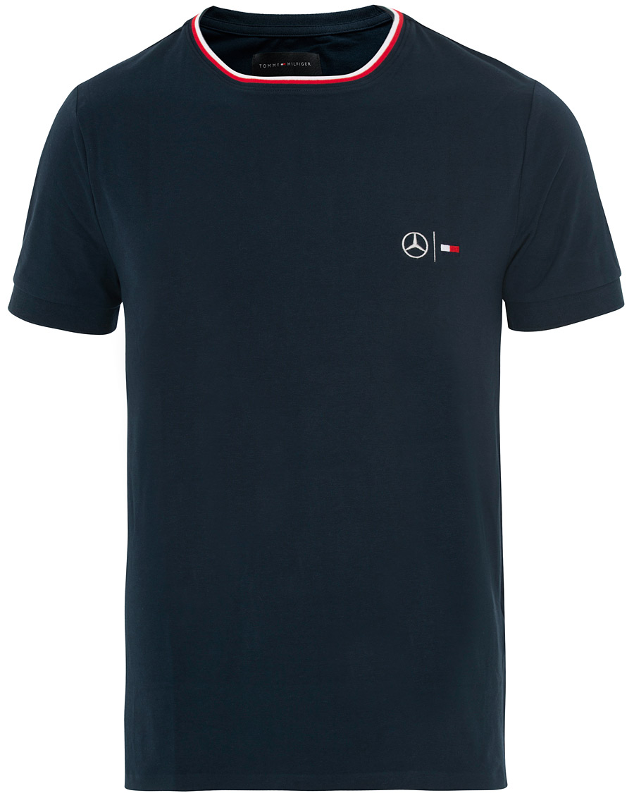 Heren | T-shirts | Tommy Hilfiger | Mercedes Benz Climate Control Tee Sky Captain