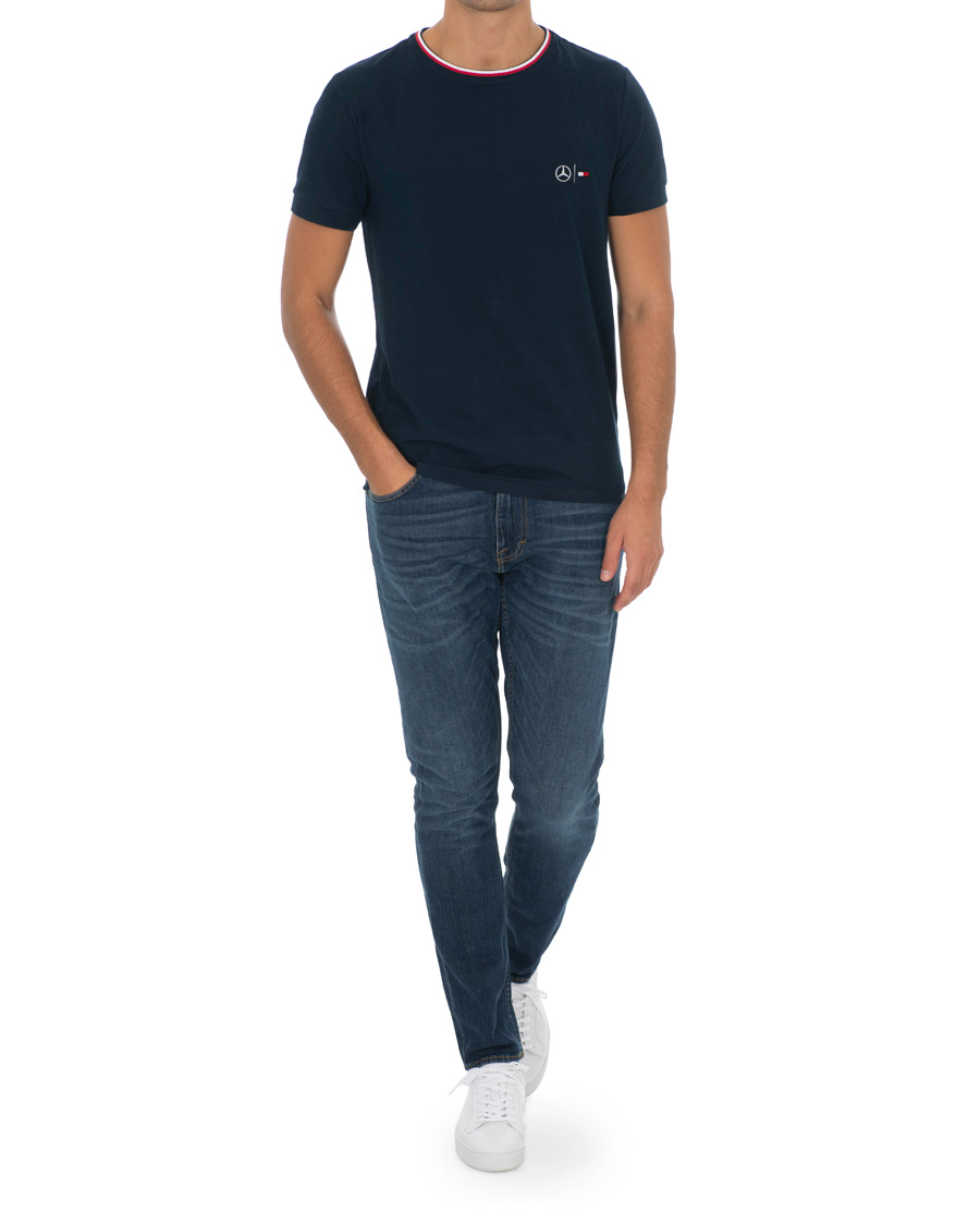 Heren | T-shirts | Tommy Hilfiger | Mercedes Benz Climate Control Tee Sky Captain