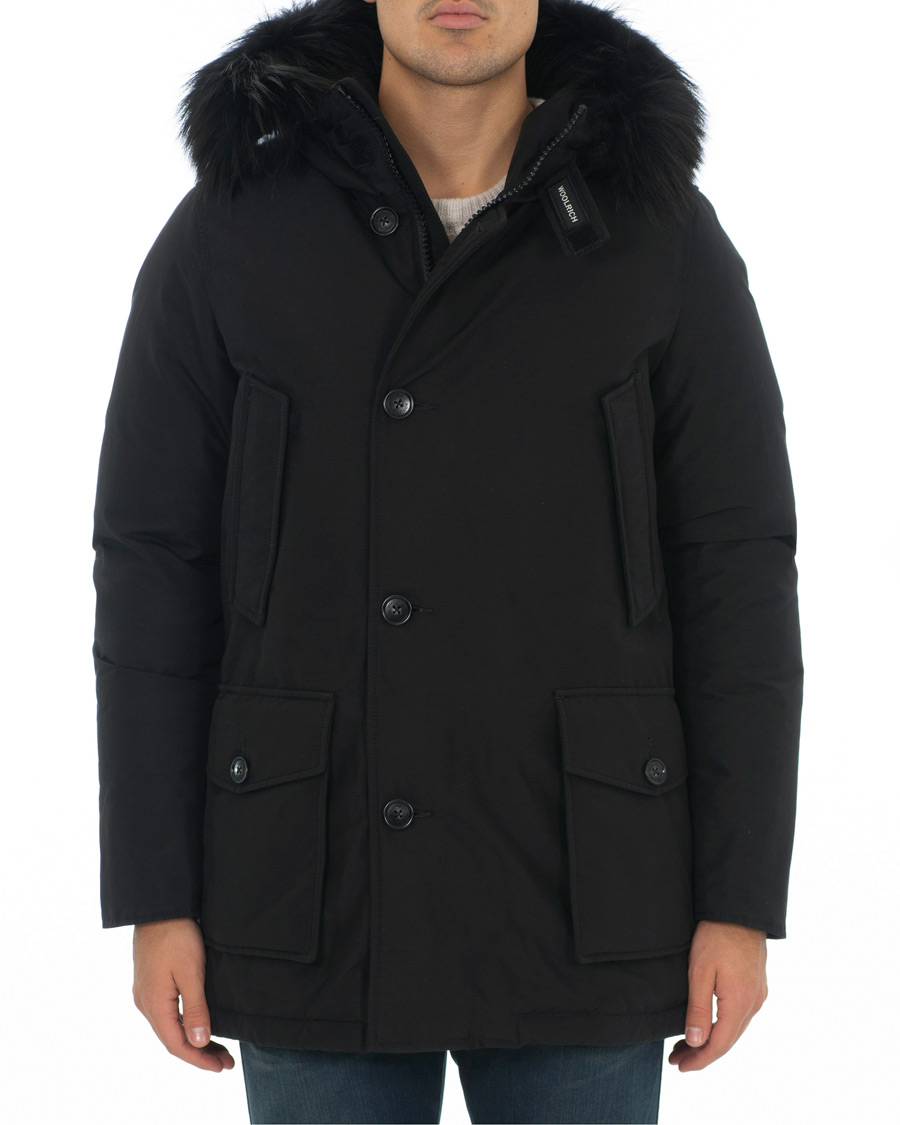 Heren | Jassen | Woolrich | Artic Parka Tonal Fur New Black