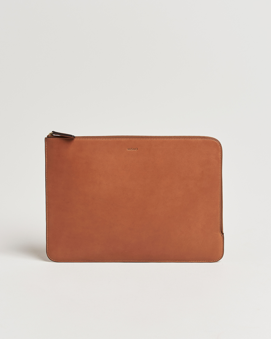 Heren | Mismo Full Grain Leather Laptop Cover 14