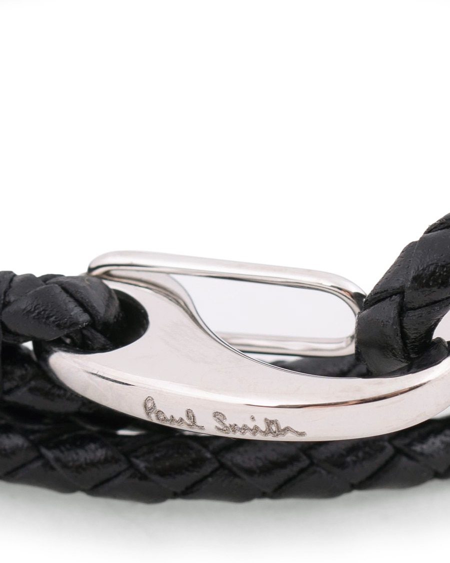 Heren | Paul Smith Leather Wrap Bracelet Black | Paul Smith | Leather Wrap Bracelet Black