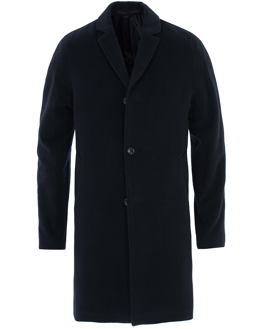 Heren | Jassen | Samsøe Samsøe | Samsøe & Samsøe Bryn Wool Coat Night Sky
