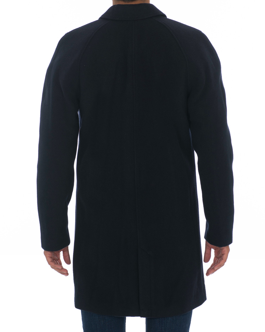 Heren | Jassen | Samsøe Samsøe | Samsøe & Samsøe Bryn Wool Coat Night Sky