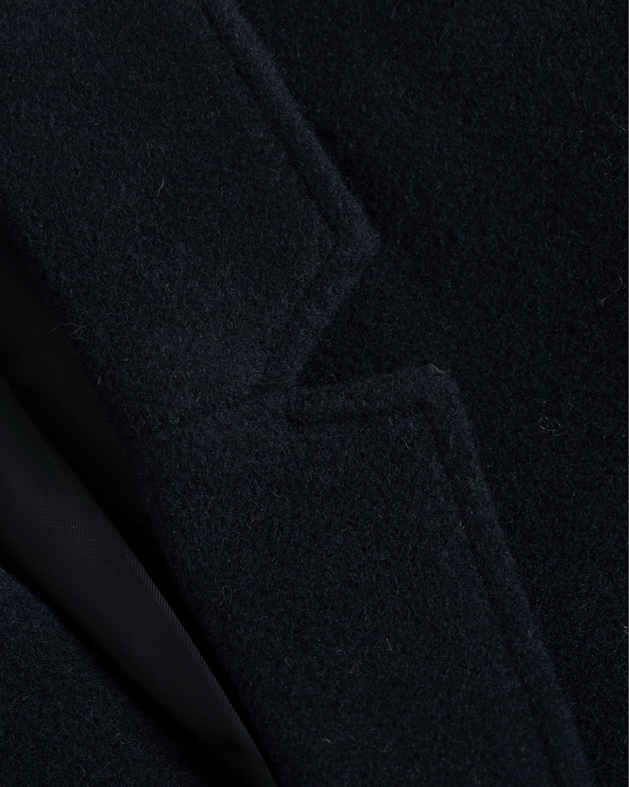 Heren | Jassen | Samsøe Samsøe | Samsøe & Samsøe Bryn Wool Coat Night Sky
