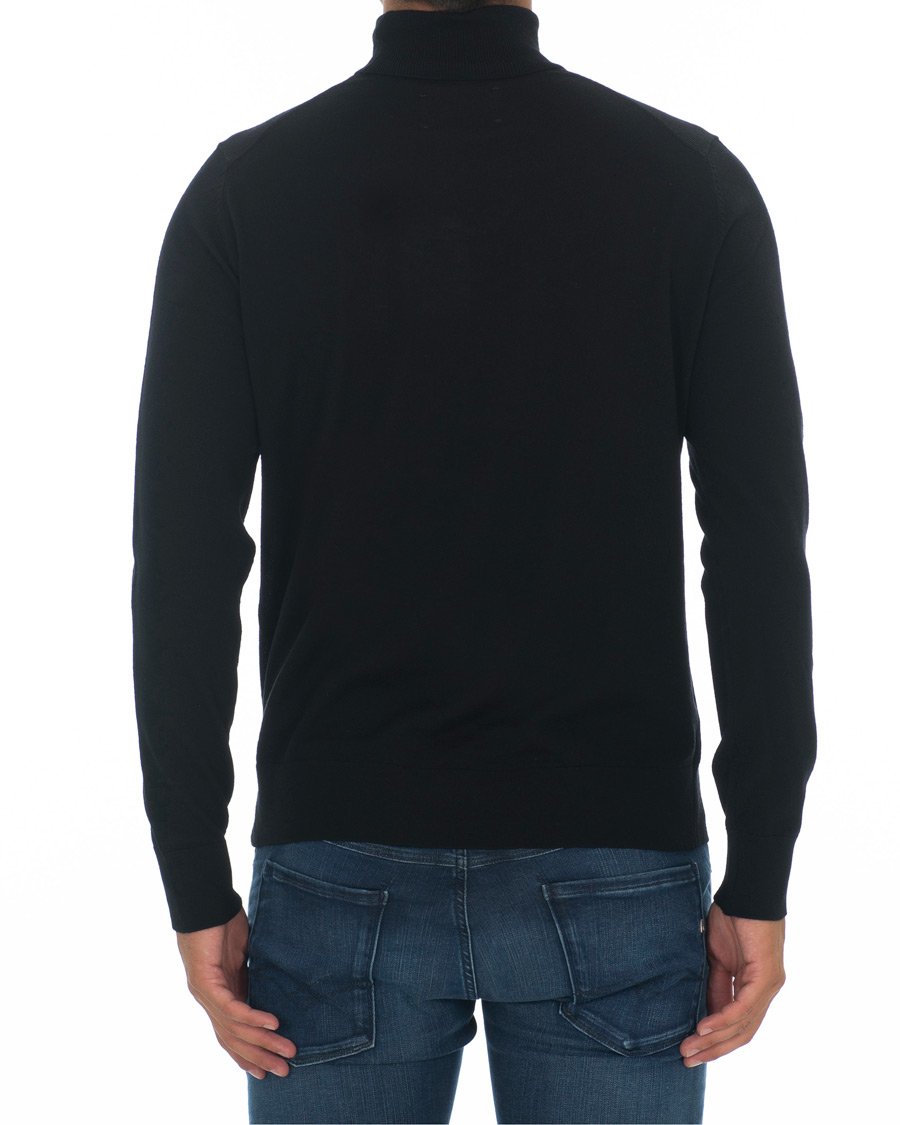 Heren | Truien | Samsøe Samsøe | Samsøe & Samsøe Flemming Superfine Merino Wool Roll Neck Black