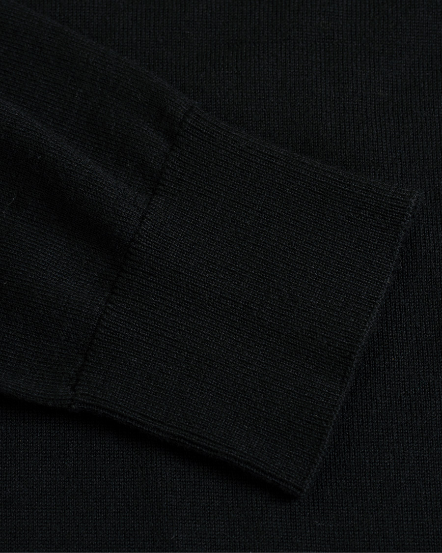 Heren | Truien | Samsøe Samsøe | Samsøe & Samsøe Flemming Superfine Merino Wool Roll Neck Black