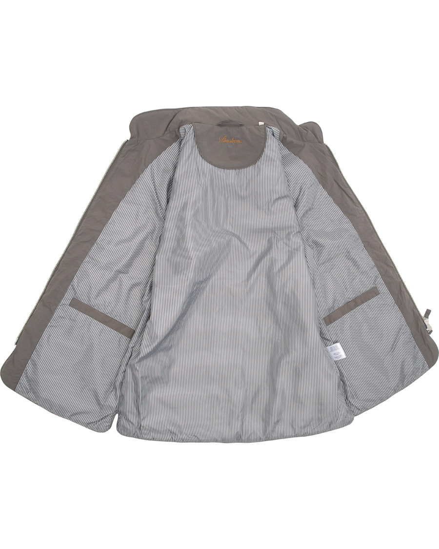 Heren | Jassen | Stenströms | Soft Quilted Nylon Vest Grey