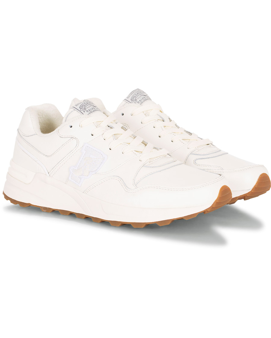Heren | Polo Ralph Lauren Trackstr P-Wing Sneaker White | Polo Ralph Lauren | Trackstr P-Wing Sneaker White