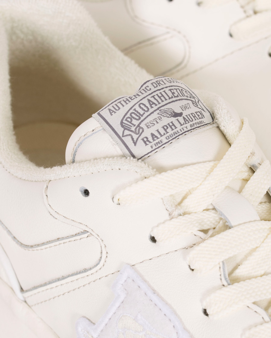 Heren | Polo Ralph Lauren Trackstr P-Wing Sneaker White | Polo Ralph Lauren | Trackstr P-Wing Sneaker White