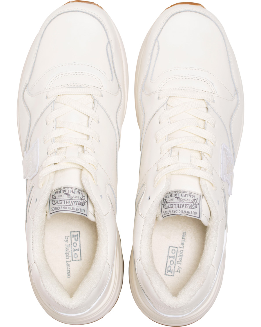 Heren | Polo Ralph Lauren Trackstr P-Wing Sneaker White | Polo Ralph Lauren | Trackstr P-Wing Sneaker White