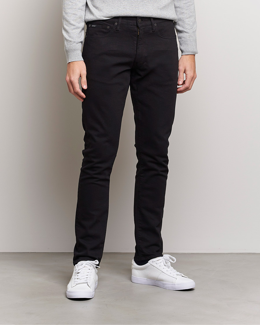 Men | Tapered fit | Polo Ralph Lauren | Sullivan Slim Fit Hudson Stretch Jeans Black