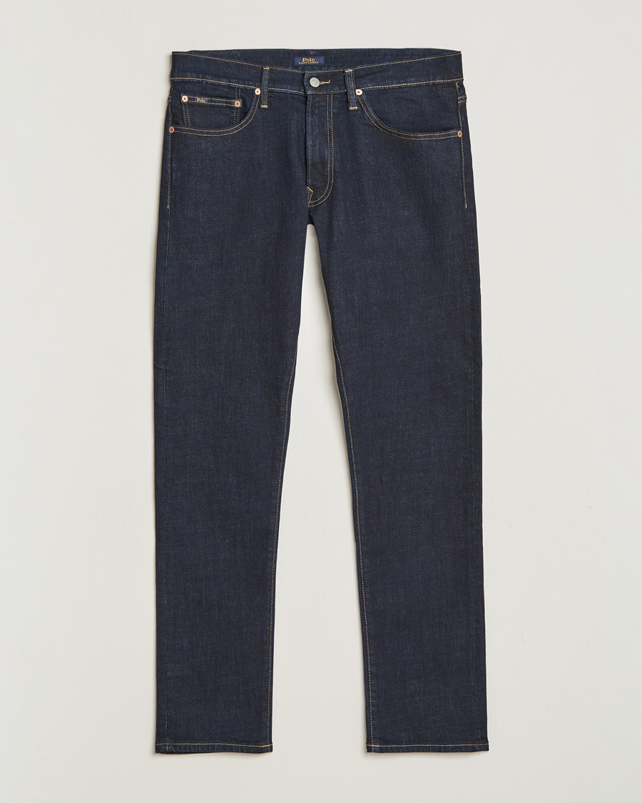 Heren | Jeans | Polo Ralph Lauren | Sullivan Slim Fit Rinse Stretch Jeans Dark Blue