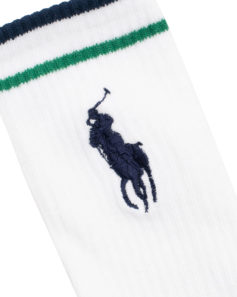 Heren | Ondergoed | Polo Ralph Lauren | 3-Pack Sport Socks White