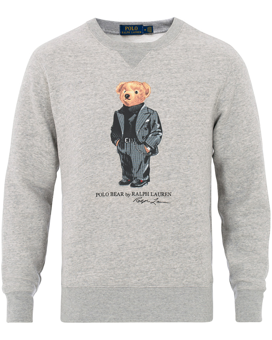 Heren | Truien | Polo Ralph Lauren | Printed Suit Bear Sweatshirt Grey
