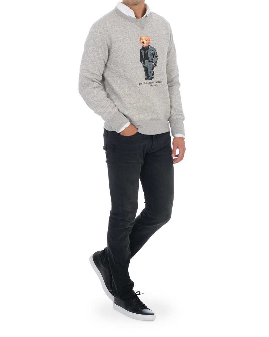 Heren | Truien | Polo Ralph Lauren | Printed Suit Bear Sweatshirt Grey