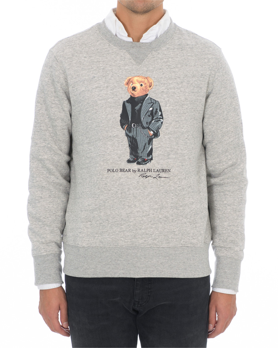 Heren | Truien | Polo Ralph Lauren | Printed Suit Bear Sweatshirt Grey
