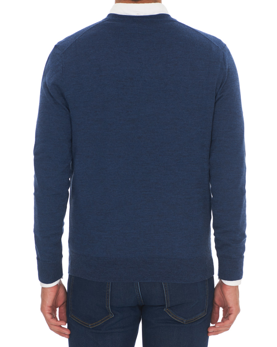 Heren | Truien | Polo Ralph Lauren | Merino V Neck Pullover Blue