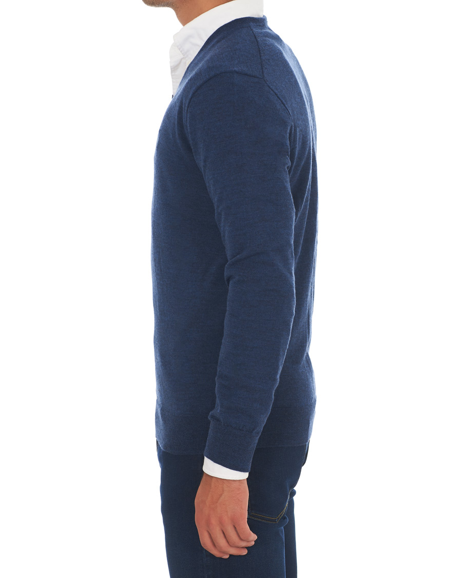Heren | Truien | Polo Ralph Lauren | Merino V Neck Pullover Blue