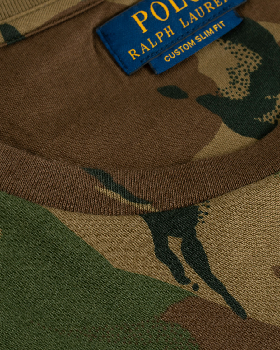 Heren | T-shirts | Polo Ralph Lauren | Crew Neck Tee Camo