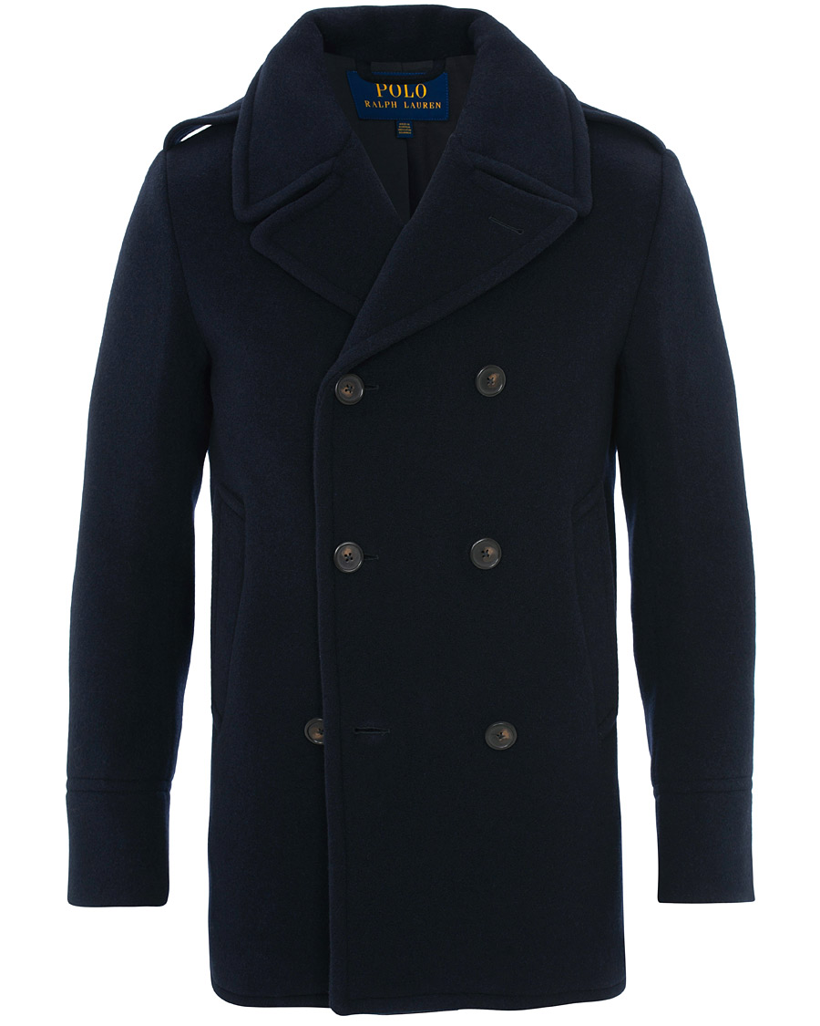 Heren | Jassen | Polo Ralph Lauren | Wool Peacoat Navy
