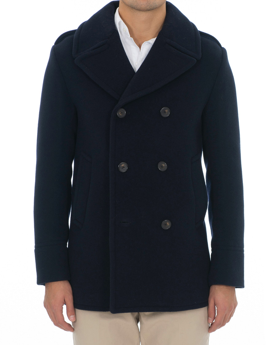 Heren | Jassen | Polo Ralph Lauren | Wool Peacoat Navy
