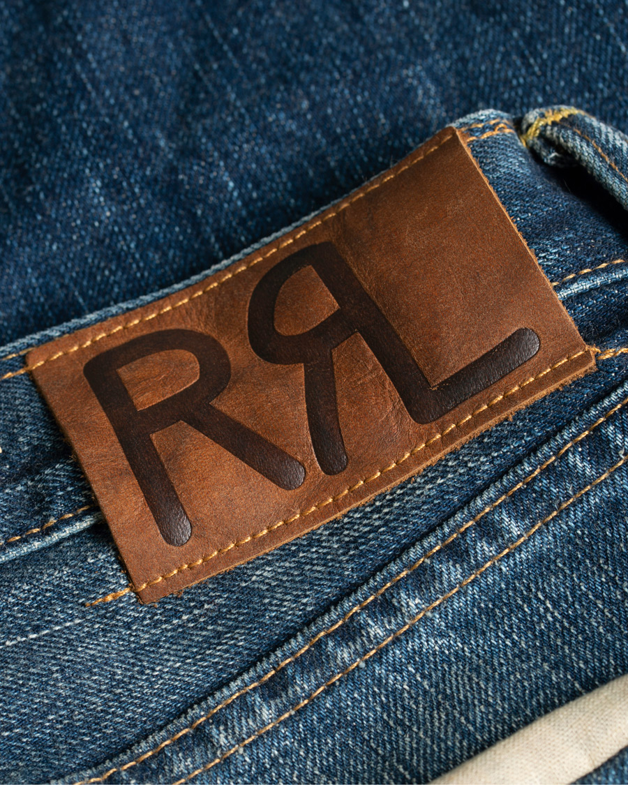 Heren | Jeans | RRL | Low Straight Fit Selvedge Jeans Milwaukee Wash
