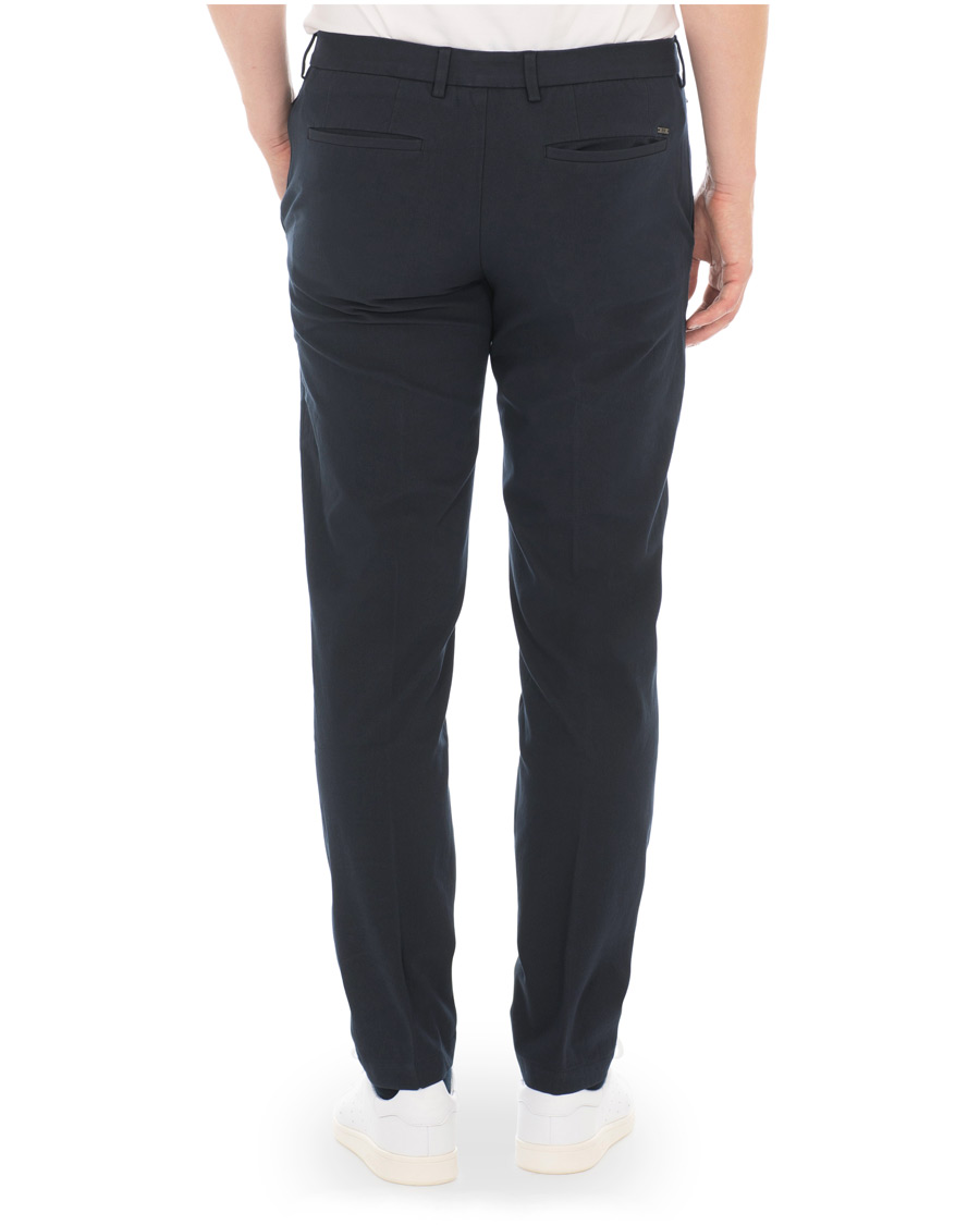 Heren | Broeken | BOSS BLACK | BOSS Kaito Travel Bi-StretchTrousers Navy