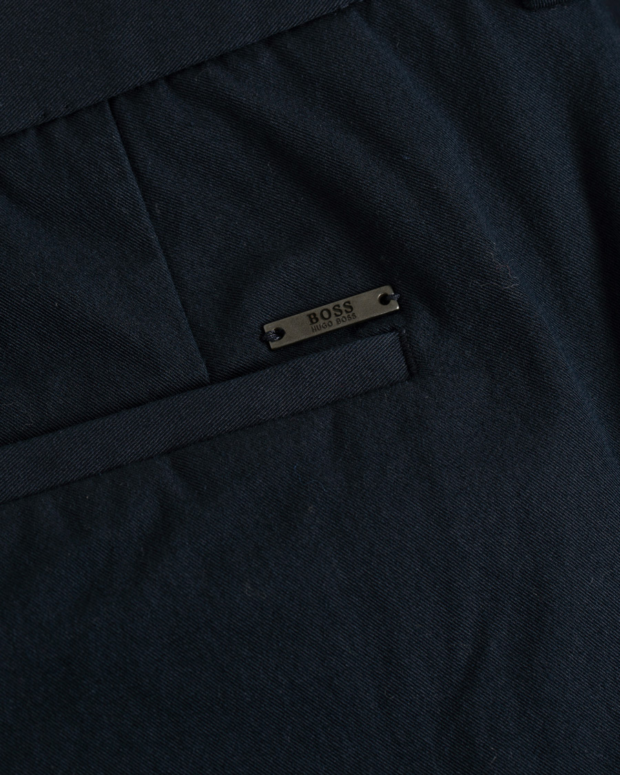 Heren | Broeken | BOSS BLACK | BOSS Kaito Travel Bi-StretchTrousers Navy