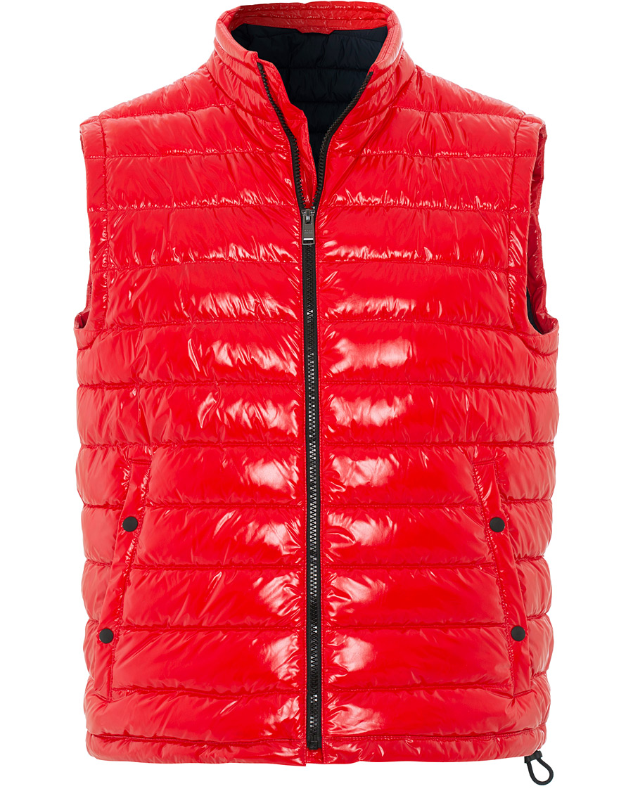 Heren | Jassen | BOSS BLACK | BOSS Cilla High Shine Vest Red