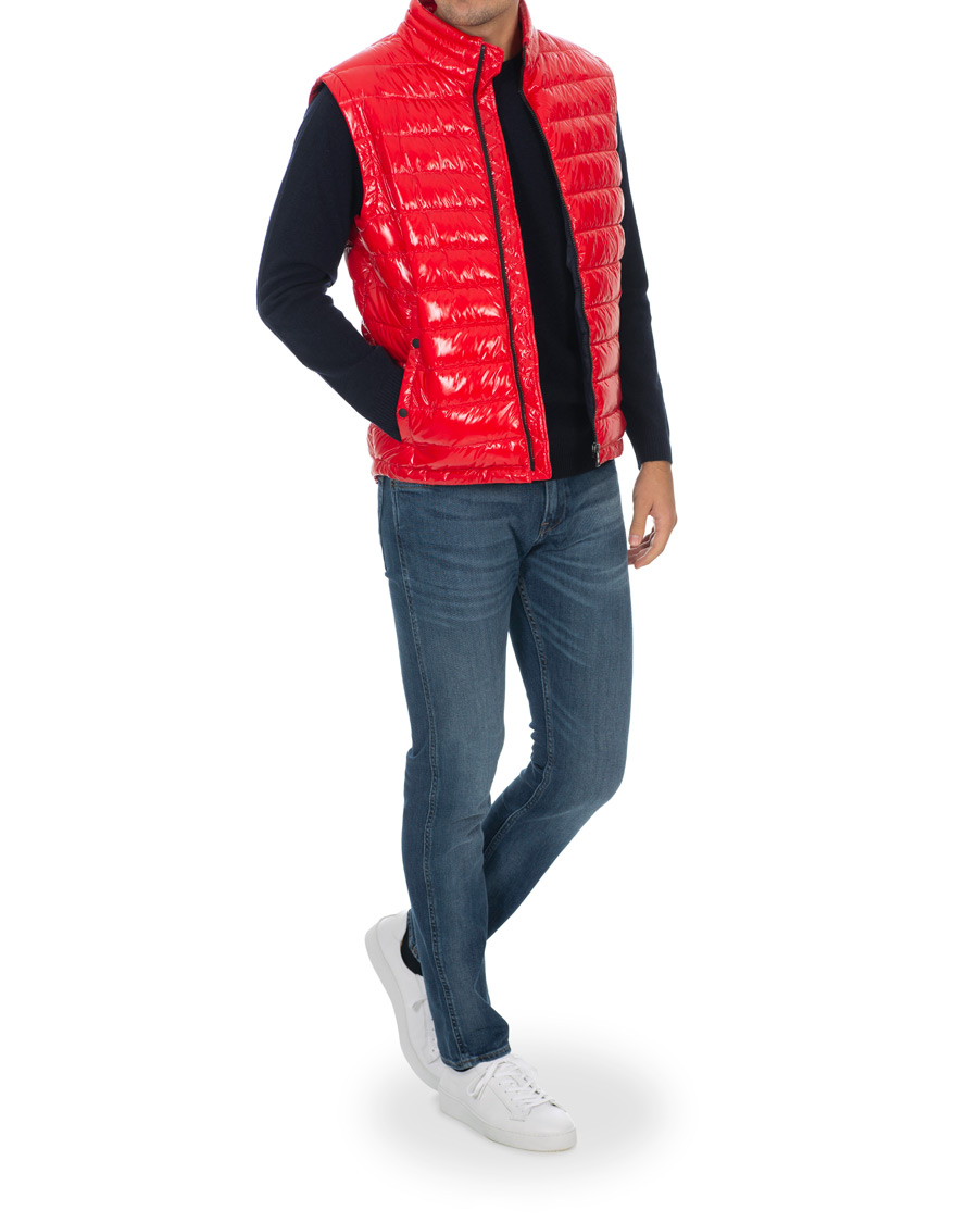 Heren | Jassen | BOSS BLACK | BOSS Cilla High Shine Vest Red