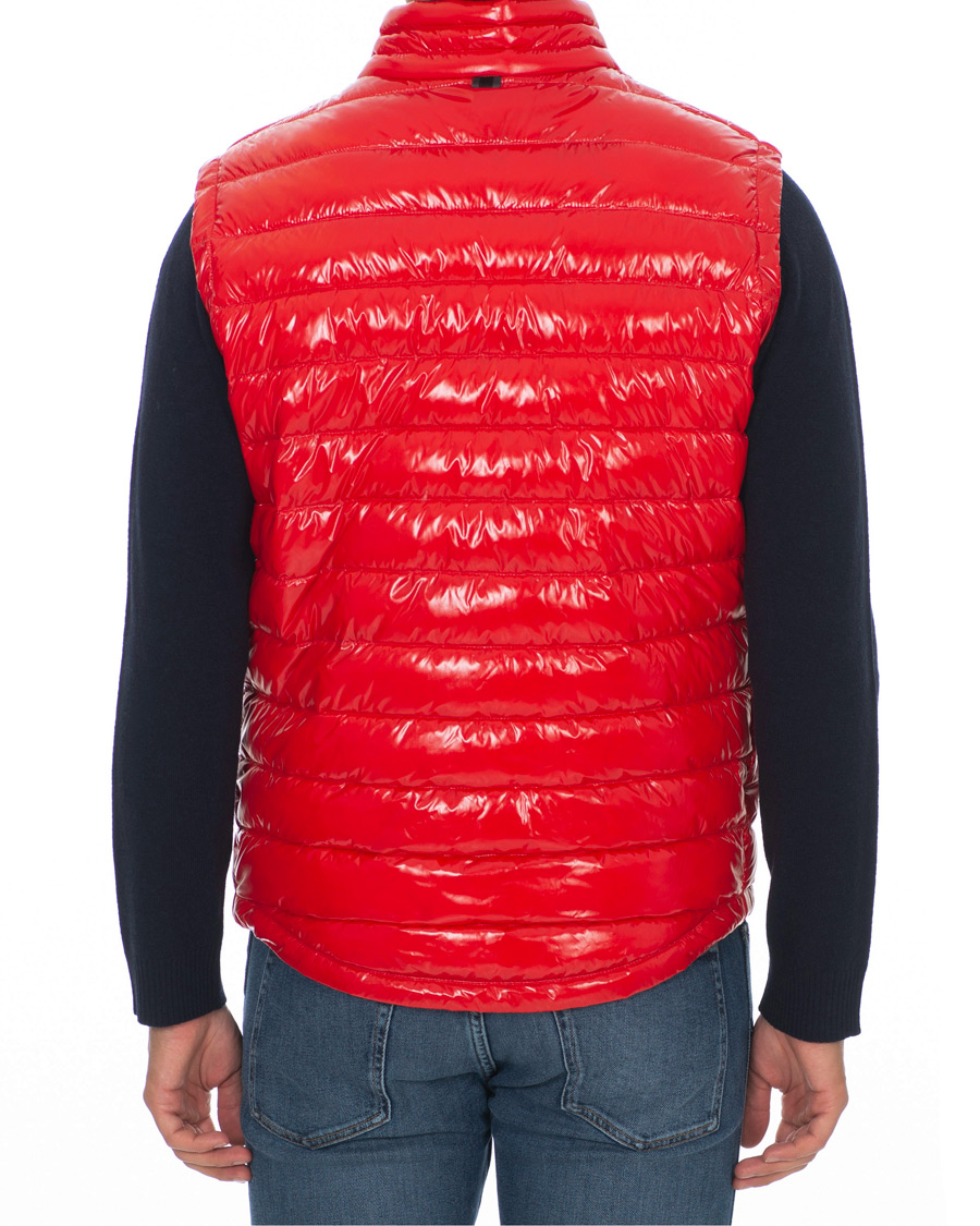 Heren | Jassen | BOSS BLACK | BOSS Cilla High Shine Vest Red