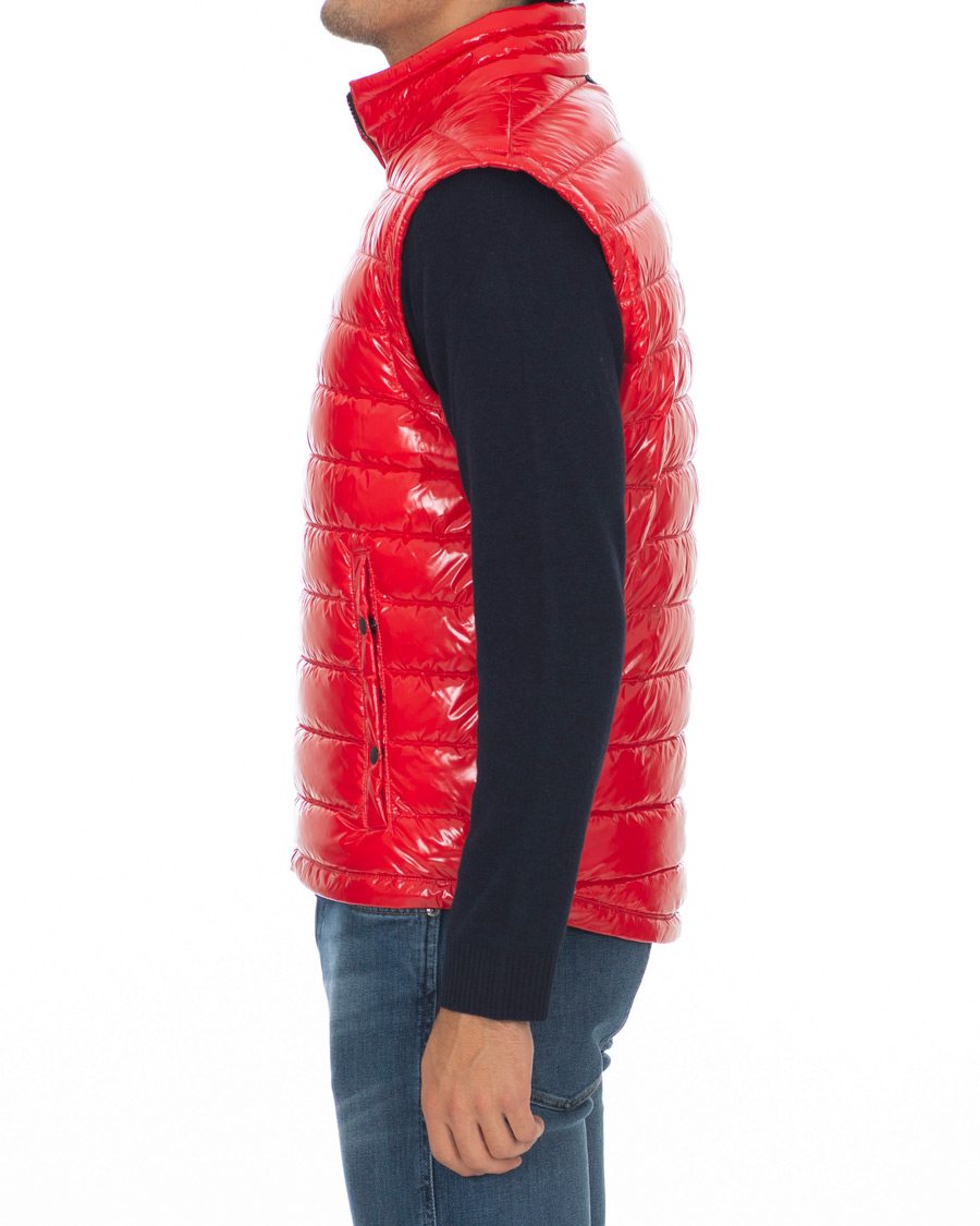 Heren | Jassen | BOSS BLACK | BOSS Cilla High Shine Vest Red