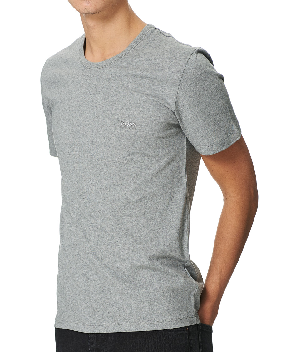 Heren | T-shirts | BOSS BLACK | BOSS 3-Pack Crew Neck Tee Grey/White/Black