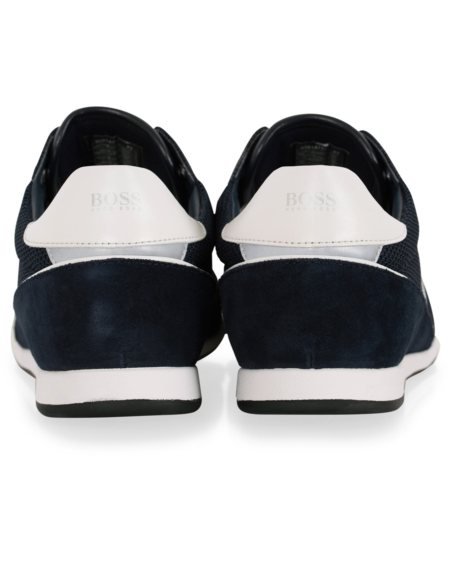Heren | BOSS Athleisure Glaze Sneaker Navy | BOSS GREEN | BOSS Athleisure Glaze Sneaker Navy