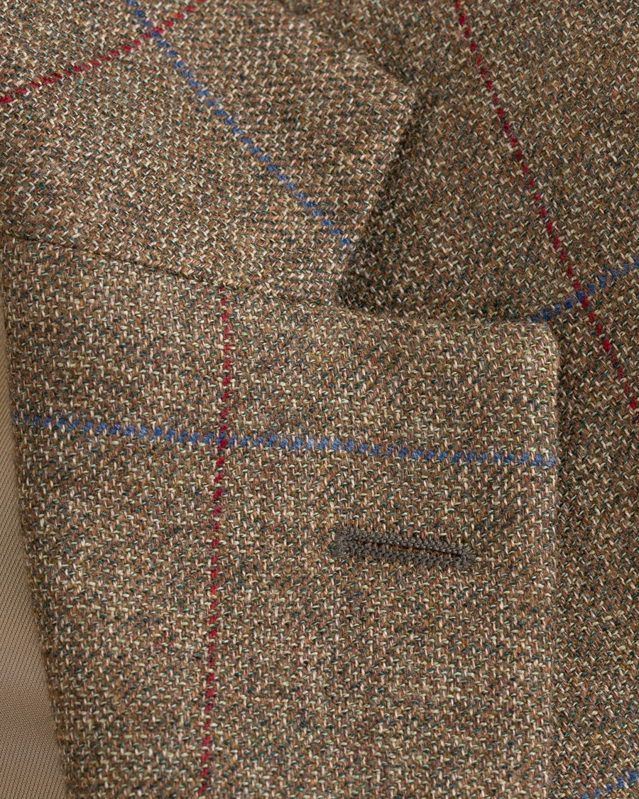 Heren | Blazers | Walker Slater | Edward Tweed Windowpane Blazer Brown