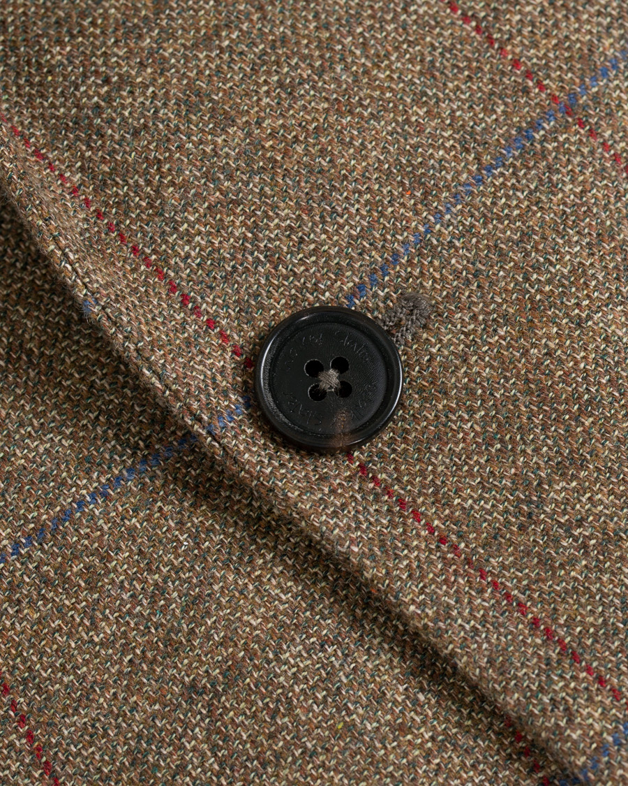Heren | Blazers | Walker Slater | Edward Tweed Windowpane Blazer Brown