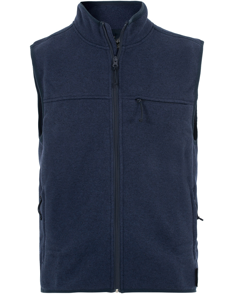 Heren | Jassen | J.Crew | Fleece Vest Marled Navy