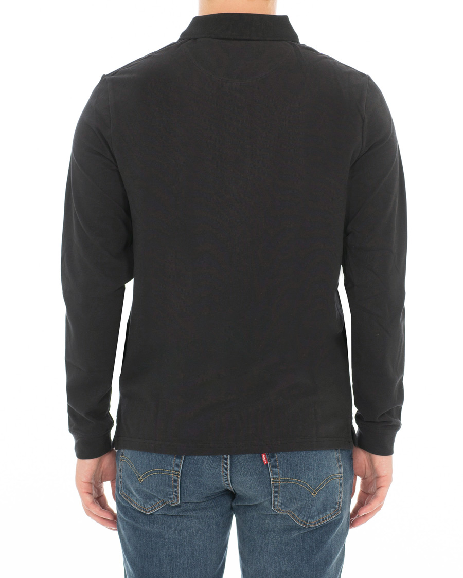 Heren | Truien | Lyle & Scott | Long Sleeve Plain Polo True Black