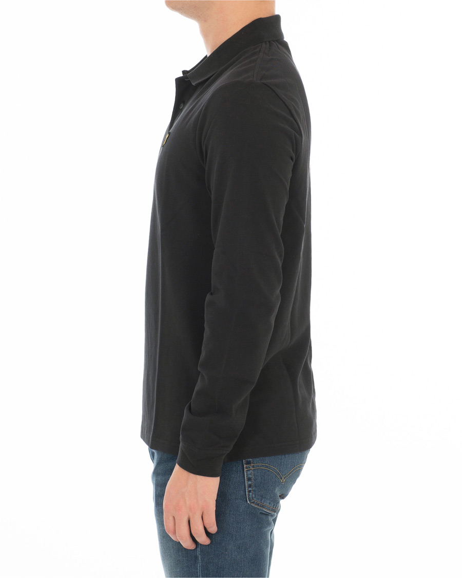 Heren | Truien | Lyle & Scott | Long Sleeve Plain Polo True Black