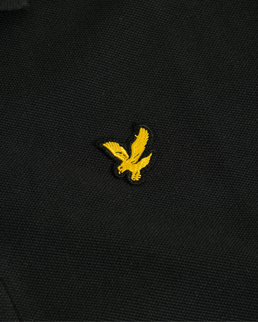 Heren | Truien | Lyle & Scott | Long Sleeve Plain Polo True Black