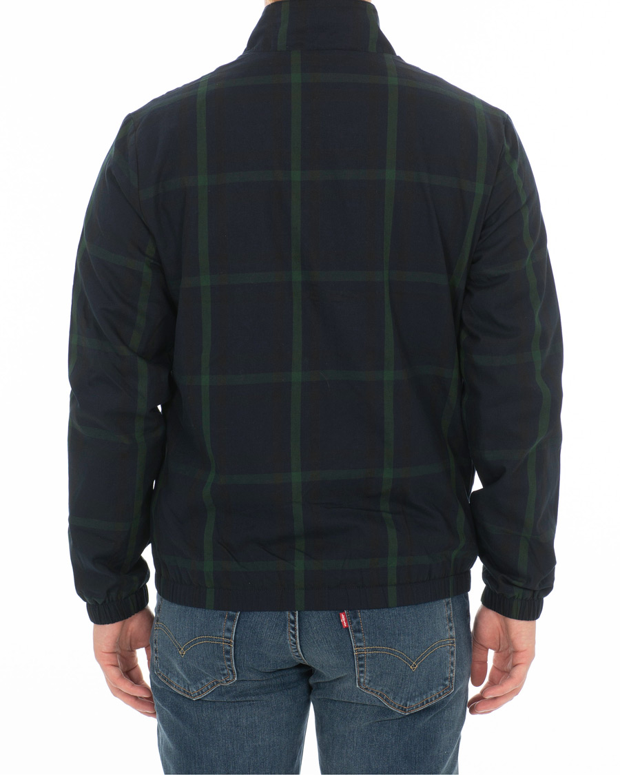 Heren | Jassen | Lyle & Scott | Tartan Harrington Jacket Navy/Check