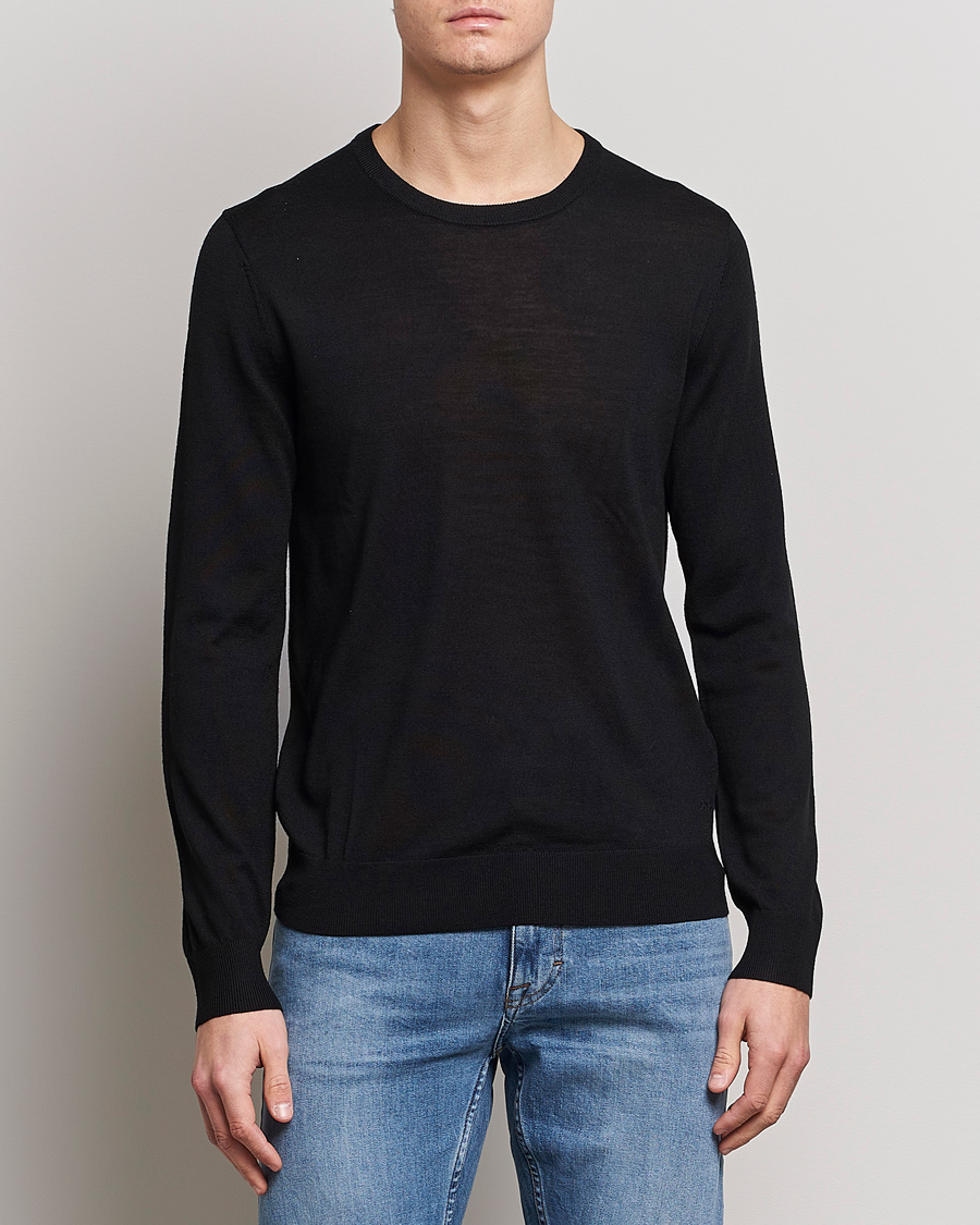 Heren | Truien | Tiger of Sweden | Nichols Crew Neck Pullover Black