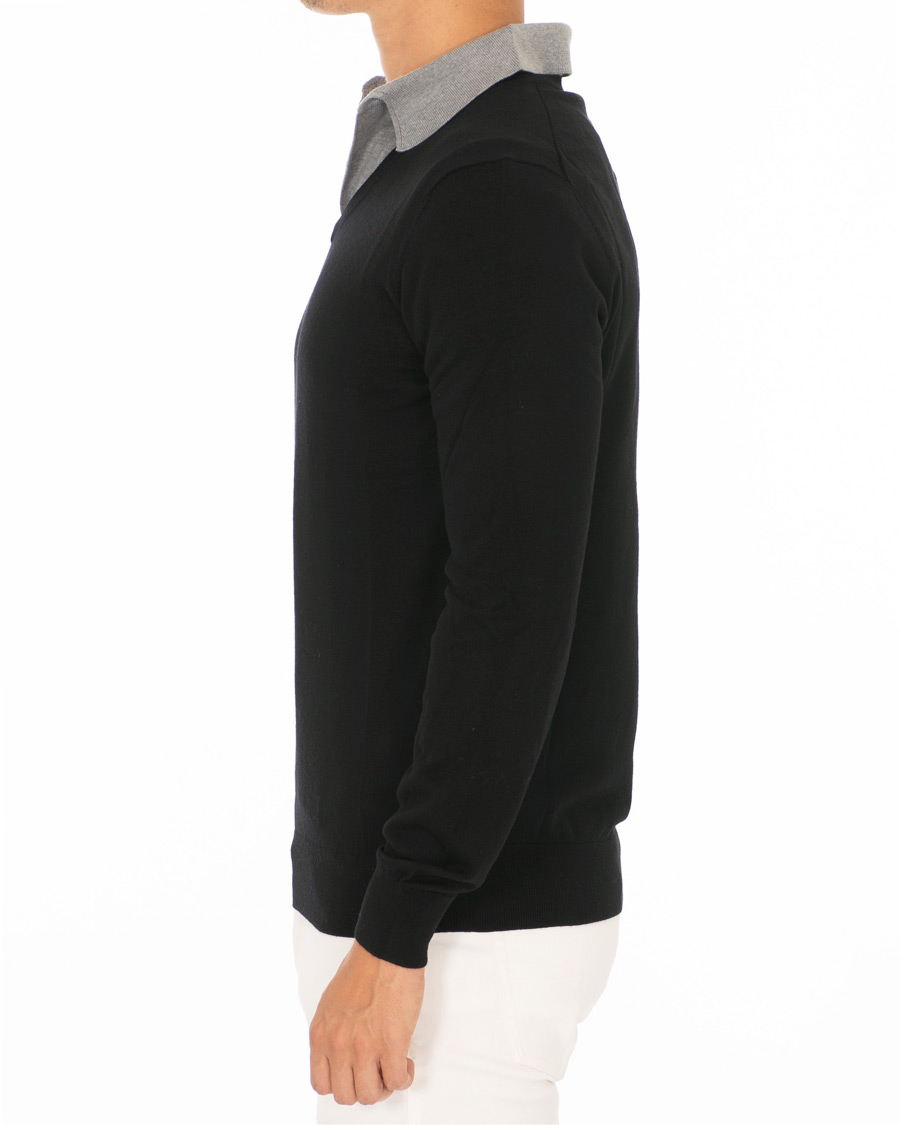 Heren | Truien | Tiger of Sweden | Rael V-Neck Pullover Black