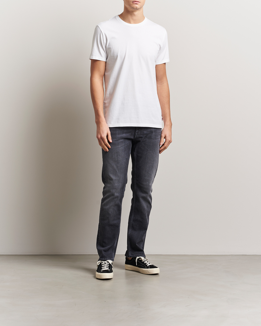 Heren | T-shirts | Levi's | 2-Pack Crew Neck T-Shirt White