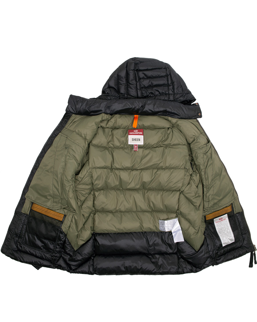 Heren | Jassen | Parajumpers | Greg High Gloss Down Jacket Black