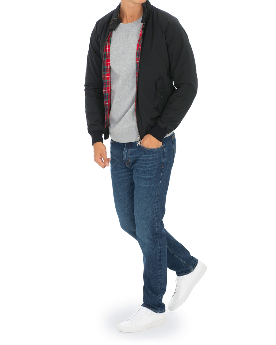Heren | Jeans | Tiger of Sweden Jeans | Rex Stretch Jeans Medium Blue